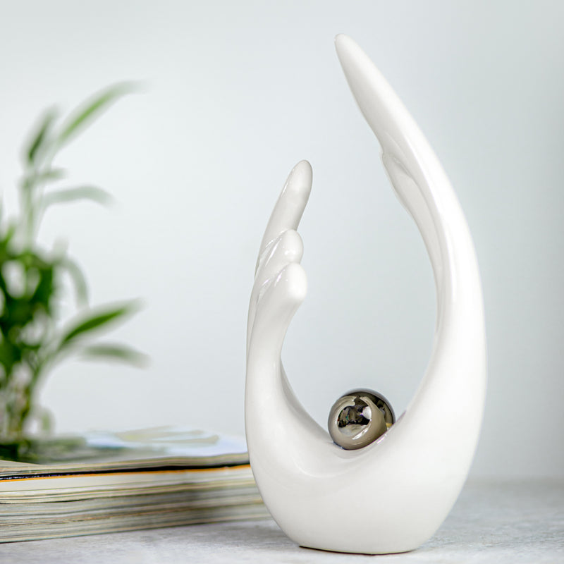 Wing Shape  Ceramic Table Décor