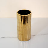 Golden Decorative Table Vase Small