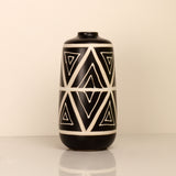 Bold Black Ceramic vase