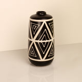 Bold Black Ceramic vase