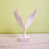 Resin Eagle Wings Table Decor Statue