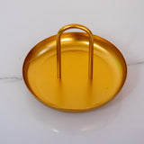 QBox Decor Ariana Golden Fruit Serving Tray