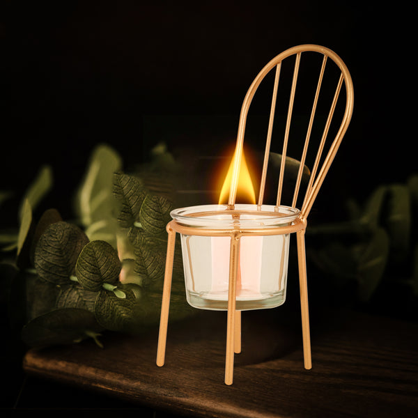 Curve Chair Shaped Candle Holder - qbox_decor