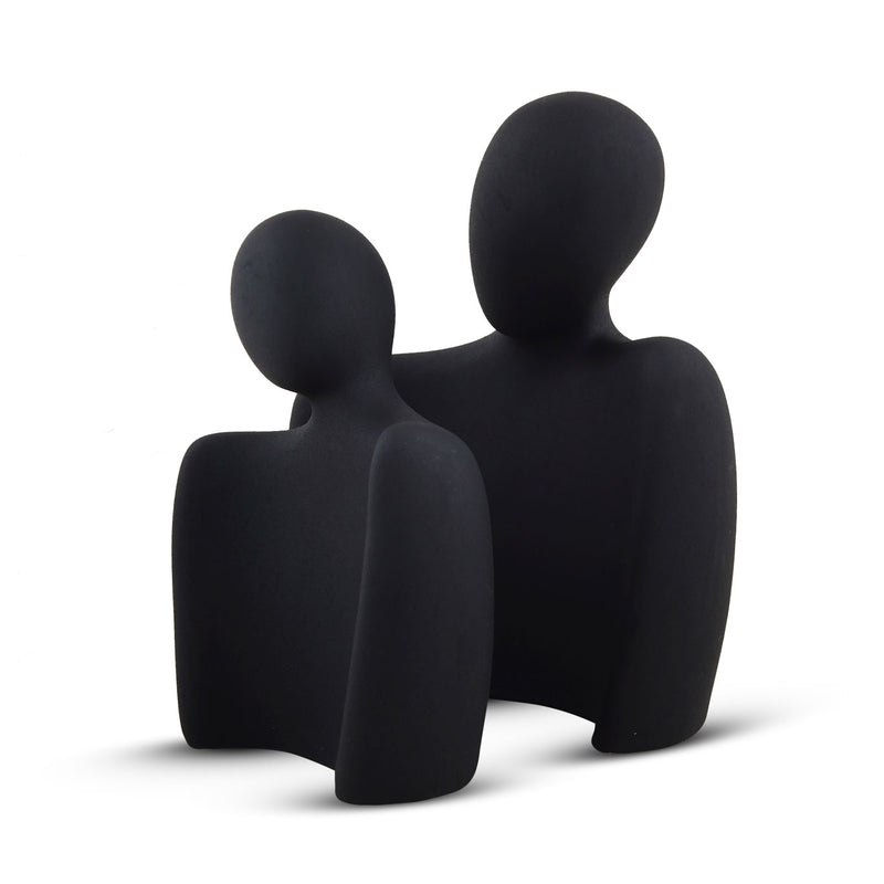 Ebony adoring Couple - qbox_decor