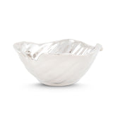 Betel Leaf Argento Serving Bowl - qbox_decor