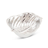 Betel Leaf Argento Serving Bowl - qbox_decor