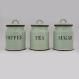 Verde Kitchold Rustic Charm Tea Coffee Sugar Set for the Modern Kitchen - qbox_decor