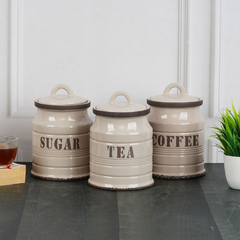 Marrone Kitchold Classy and Chic Canister Sets for Your Kitchen Counter - qbox_decor